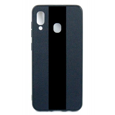 Чехол-панель FINE LINE (Back Cover) для Samsung Galaxy A20/A30 (black)