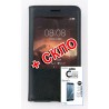 Комплект Чохол-Книжка FINE LINE для Samsung Galaxy A3 2017 (A320) (black)+Захисне скло для Samsung Galaxy A3 2017 (A320)