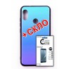 Чохол-панель FINE LINE (Back Cover) "Mirror" для Xiaomi Redmi 6 Pro,(Lighting Blue)