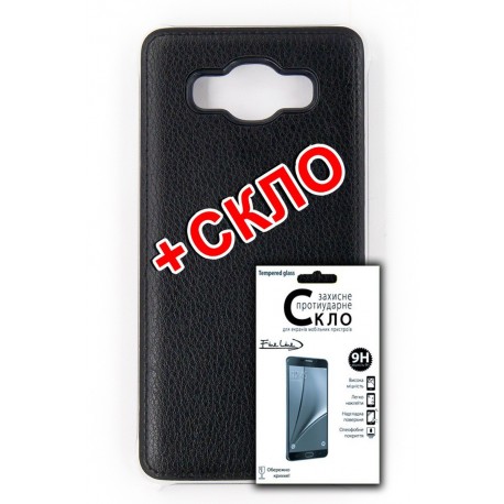Комплект панель FINE LINE для Samsung Galaxy J5 2016 (J510) (black), Захисне скло для Samsung Galaxy J5 2016 (J510)