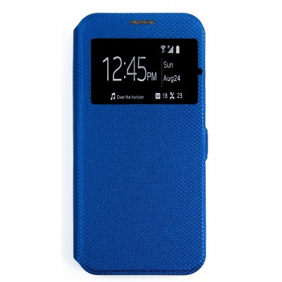 Чехол-Книжка Fine Line для Xiaomi Mi 9 Lite (blue)