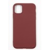 Панель DENGOS Carbon для iPhone 11 (red)