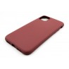 Панель DENGOS Carbon для iPhone 11 (red)