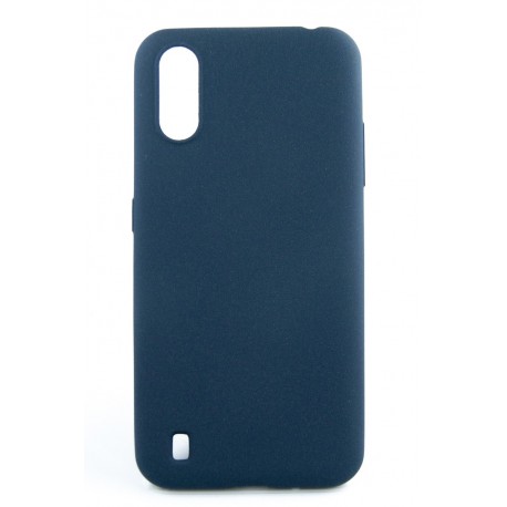 Панель DENGOS Carbon для Samsung Galaxy A01 (blue)