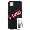 Комплект Fine Line для Huawei Y5p панель + стекло защитное Carbon (Black) (FL-KM-170)