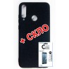 Комплект Fine Line для Huawei Y6p панель + скло захисне Carbon (Black) (FL-KM-172)