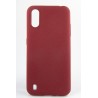 Комплект Fine Line для Samsung Galaxy A01 панель + стекло защитное Carbon (Red) (FL-KM-179)