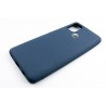 Комплект Fine Line для Samsung Galaxy A21s панель + стекло защитное Carbon (Blue) (FL-KM-204)