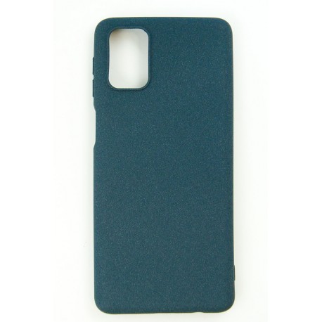 Панель Fine Line Carbon для Samsung Galaxy M31s (blue) (FL-TPU-CRBN-104)