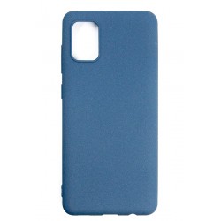 Панель DENGOS Carbon для Samsung Galaxy A31 (blue)