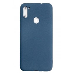 Панель DENGOS Carbon для Samsung Galaxy A11 (blue)
